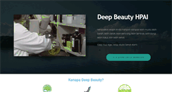 Desktop Screenshot of deepbeautyhpai.com